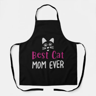 BEST CAT MOM EVER APRON