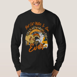 Best Cat Mother In Law Ever Cat Leopard Rainbow Mo T-Shirt