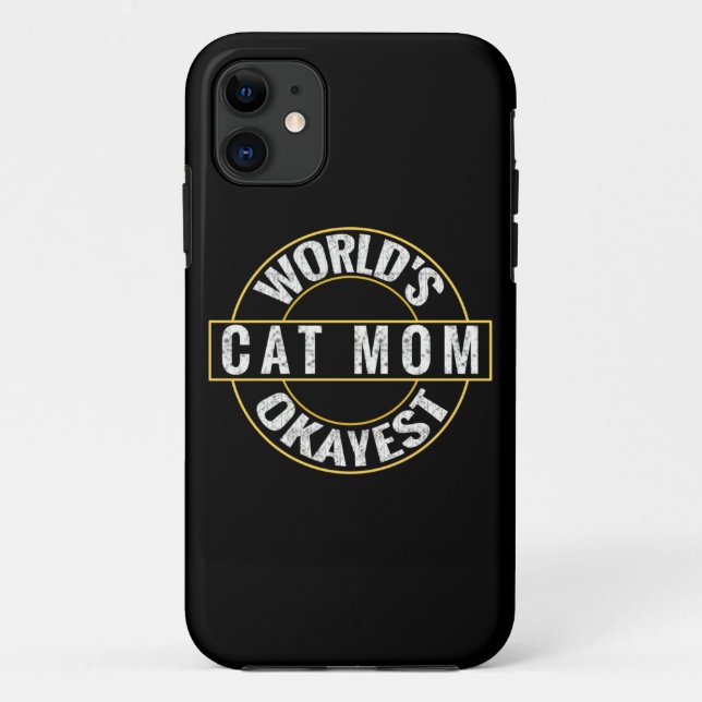 Best Cat Mum Case-Mate iPhone Case (Back)