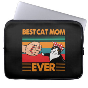 Best Cat Mum Ever Bandanna Laptop Sleeve