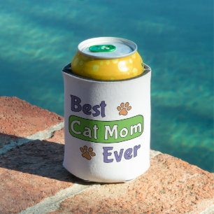 Best Cat Mum Ever Can Cooler