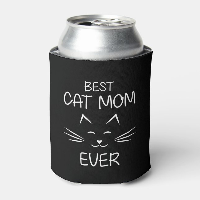 best cat mum ever can cooler (Can Front)