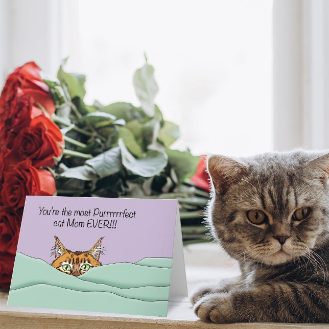 Best Cat Mum Ever! Card (Creator Uploaded)