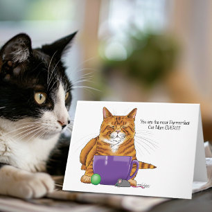Best Cat Mum Ever!  Card