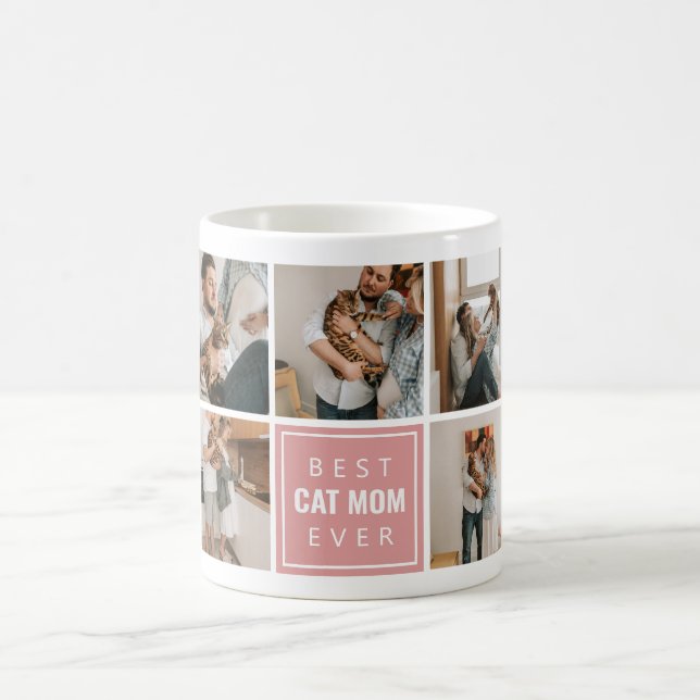 Best Cat Mum Ever Coffee Mug (Center)
