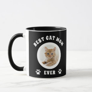 Best Cat Mum Ever Custom Photo Personalised Mug