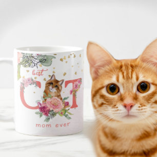 Best Cat Mum Ever Cute Kitten Happy Mother Day Coffee Mug