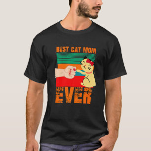 Best Cat Mum Ever For Cat Moms Graphic Cat T-Shirt