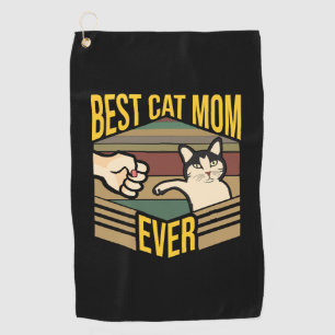 Best Cat Mum ever Golf Towel