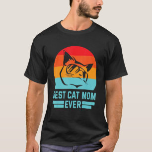 Best Cat Mum Ever Happy Cat Mummy Mother Mama Son T-Shirt