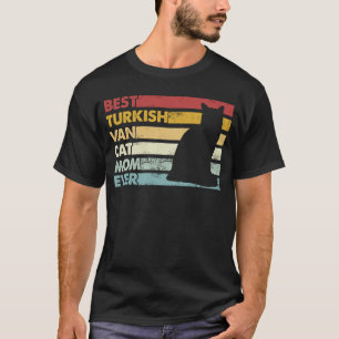 Best Cat Mum Ever Mother Turkish Van Cat T-Shirt