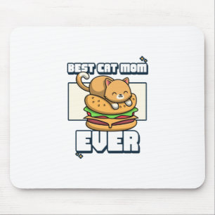 Best Cat Mum Ever Mouse Pad
