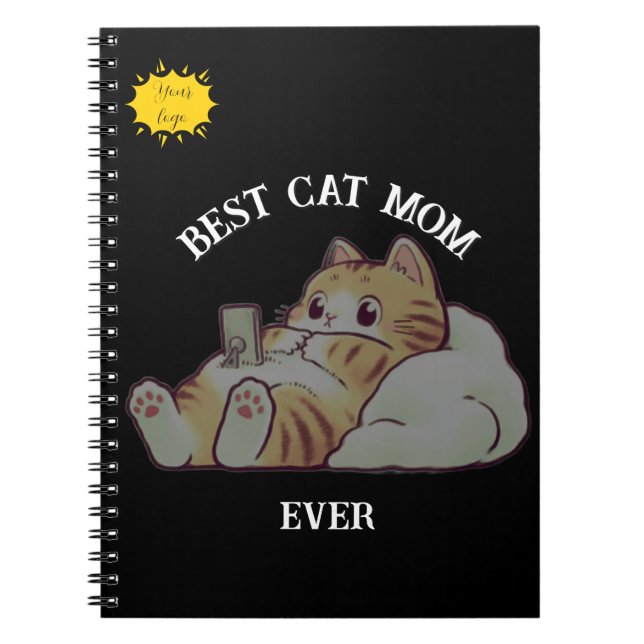 Best Cat Mum Ever Notebook (Front)