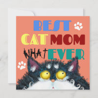 Best Cat Mum Ever | Silly Cat Lovers Funny