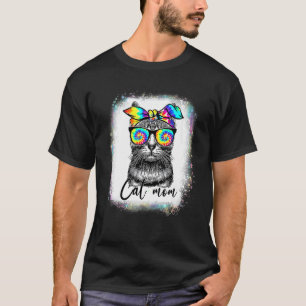 Best Cat Mum Ever Tie Dye Cat Mummy Mother's Day C T-Shirt