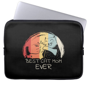 Best Cat Mum Laptop Sleeve