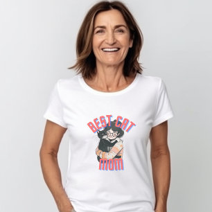 Best Cat Mum Tshirt, Gift for Cat Mum T-Shirt
