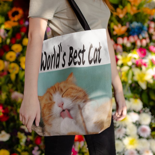 Best Cat Photo   Tote Bag (Creator Uploaded)