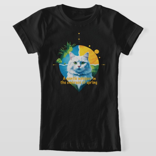 Best Cat T-Shirt (Laydown)