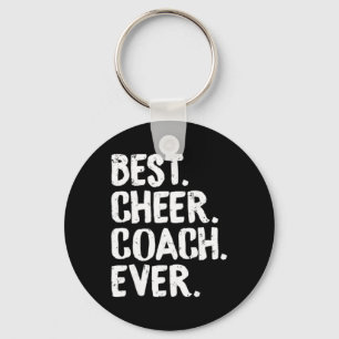Best Cheer Coach Ever Cheerleading Squad Teacher F Key Ring