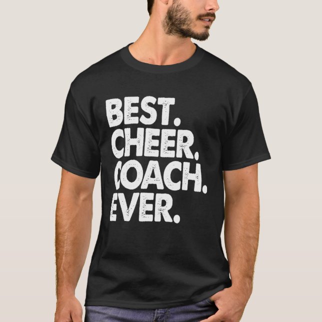 Best Cheer Coach Ever   Men  Party T-Shirt (Front)