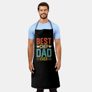 Best Chef Dad Ever Father's Day Gift Grill Master Apron