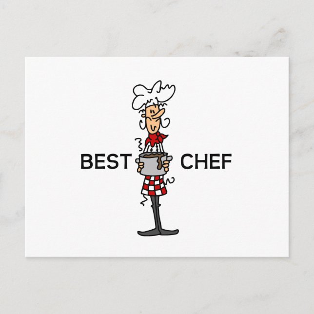 Best Chef Postcard (Front)
