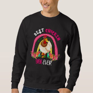 Best Chicken Gigi Ever Cute Chicken Bow Tie Mother Sweatshirt