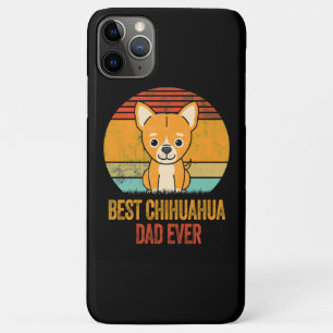 Best Chihuahua Dad Ever Vintage Distressed Case-Mate iPhone Case
