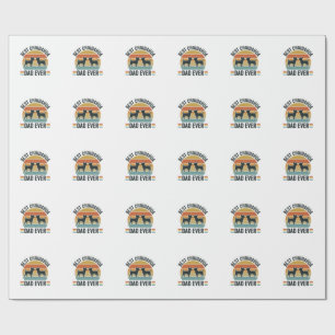 Best Chihuahua Dad Ever Vintage Dog Lover Shirt_1 Wrapping Paper