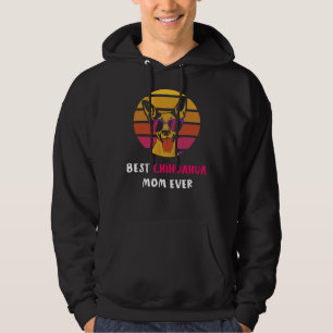 Best Chihuahua Mom Ever Fitted Scoop Hoodie