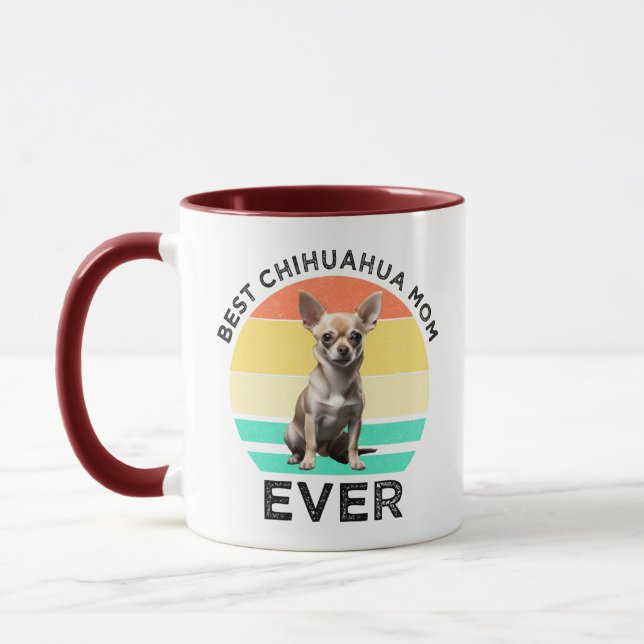Best Chihuahua Mum Ever Mug (Left)