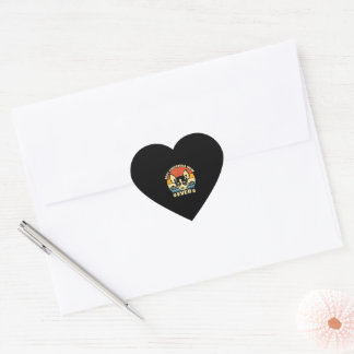 Best Chihuahua Mum Ever Retro Chihuahua Vintage Heart Sticker