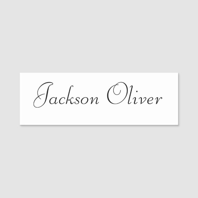 Best children Student  Classic Name Tag (Front)