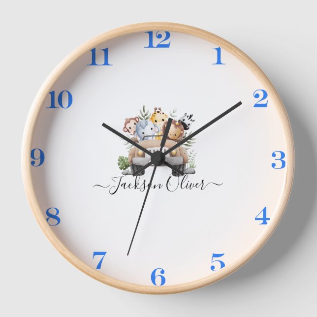 Best children Student Gift Wall Art Clock (Front)