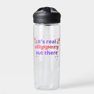 Best Chirps Hockey It's Slippery Design 2 Water Bottle