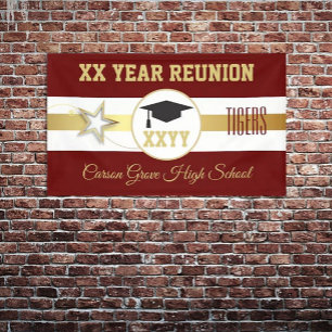 Best Choice! Any year Class Reunion Banner
