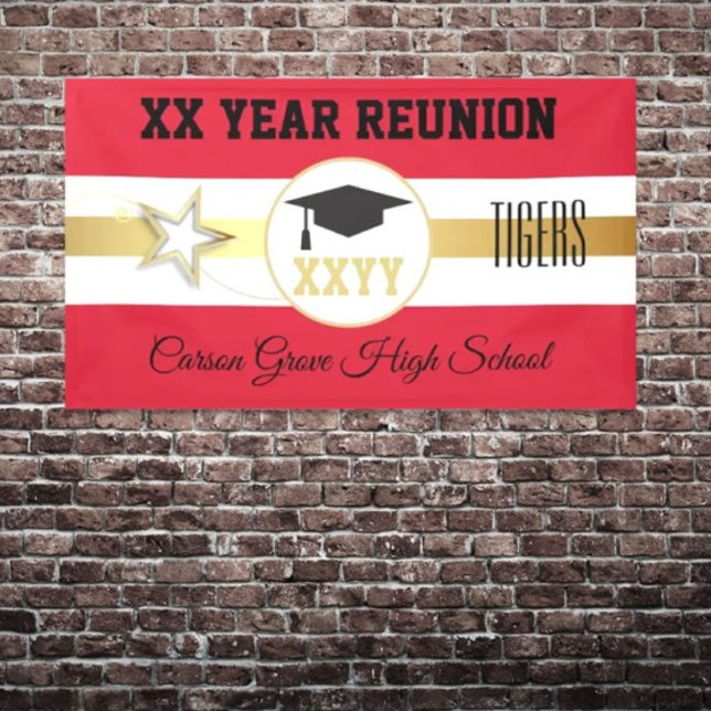 Best Choice! Any year Class Reunion Banner (Creator Uploaded)