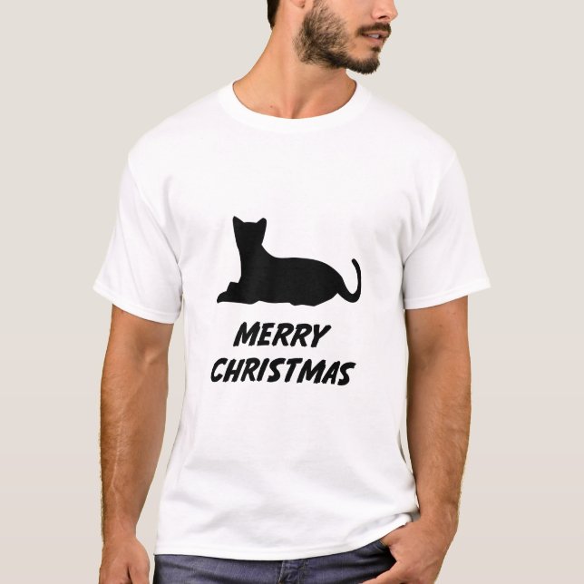 Best Christmas Celebration - cats christmas T-Shirt (Front)