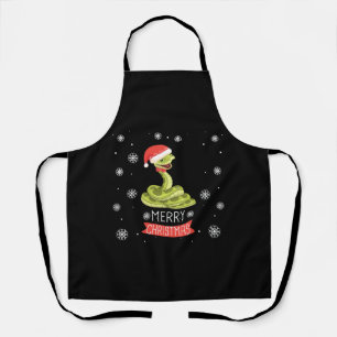 Best Christmas Day Ever With My Snake, Best Shirts Apron