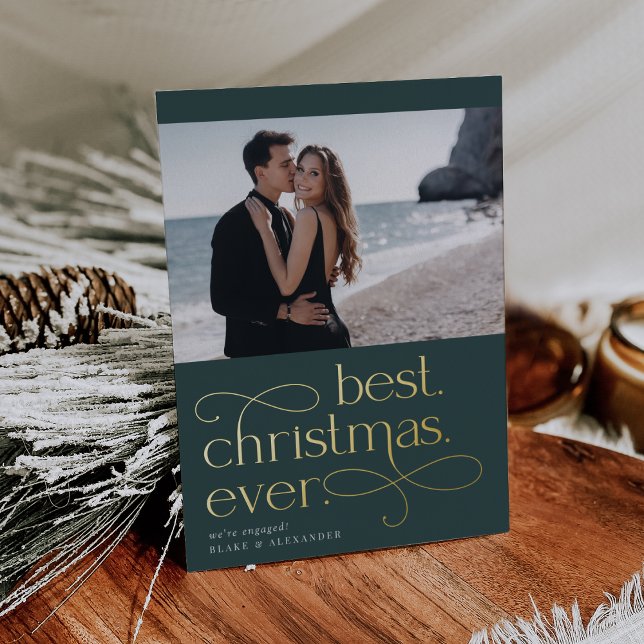 Best Christmas Ever Engagement Photo (Creator Uploaded)
