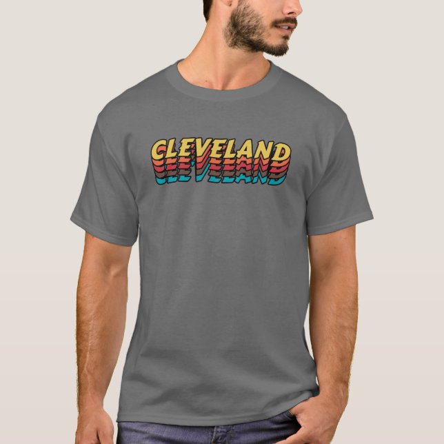Best city to visit Cleveland - City Name T-Shirt (Front)