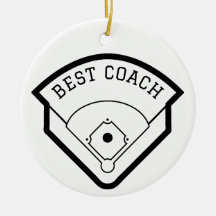 Best Coach Baseball Field Black Graphic