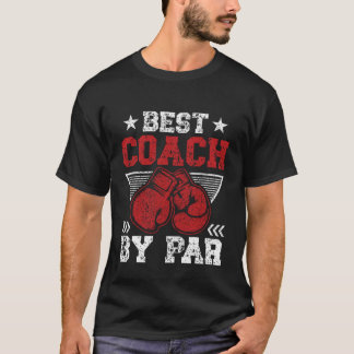 Best Coach by Par Vintage Boxer Athletes Boxing Co T-Shirt