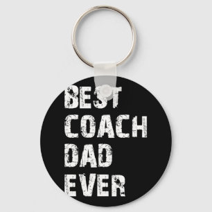 Best Coach Dad Ever Sport Father's Day Key Ring