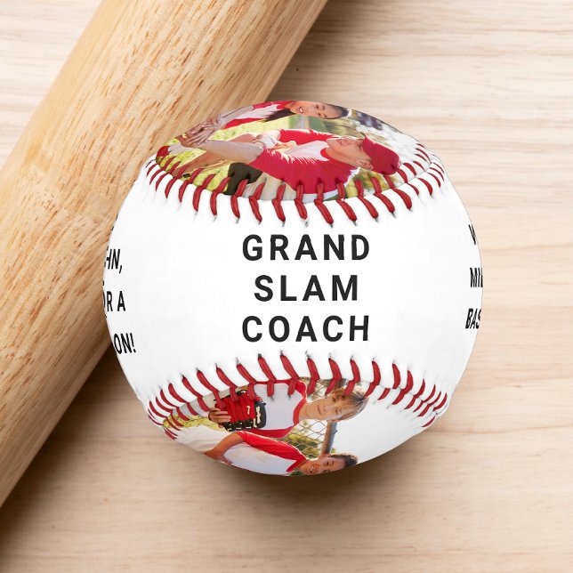 Best Coach Ever Photo Baseball (Creator Uploaded)