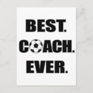 Best Coach Ever Postcard