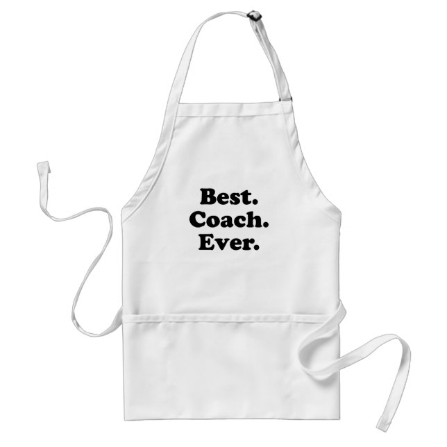 Best Coach Ever Standard Apron (Front)