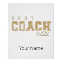 Best Coach Ever Trainer Vintage Design for Teacher