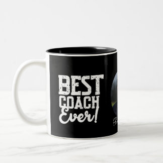 Best coach ever Two-Tone coffee mug